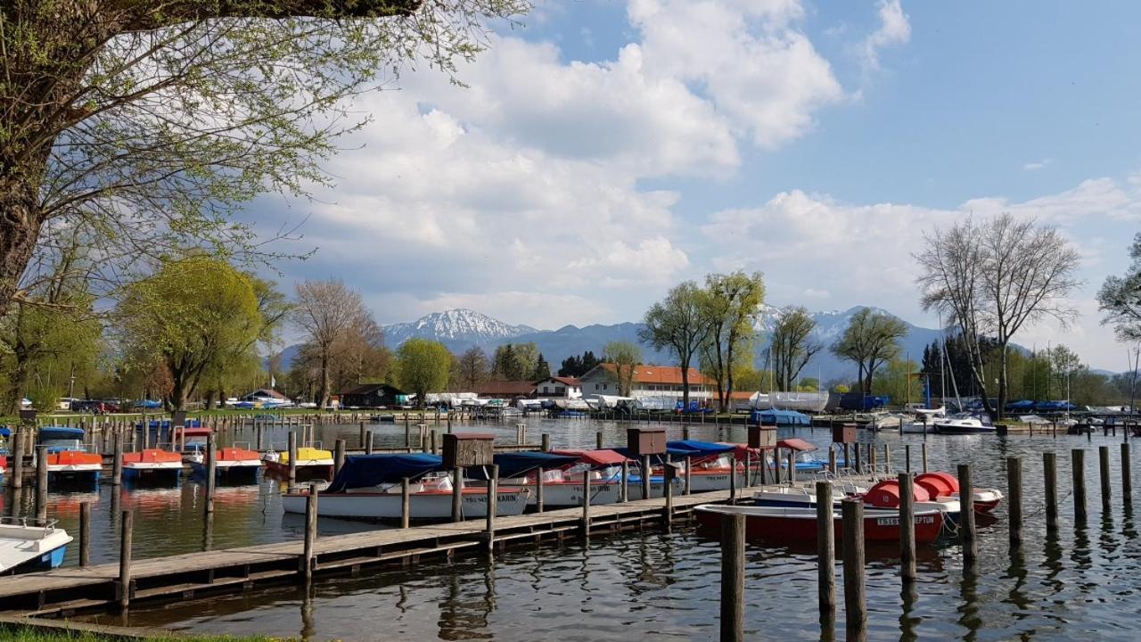 Ferienwohnung Haus Blumenfeld-Schwaiger Übersee Exterior foto